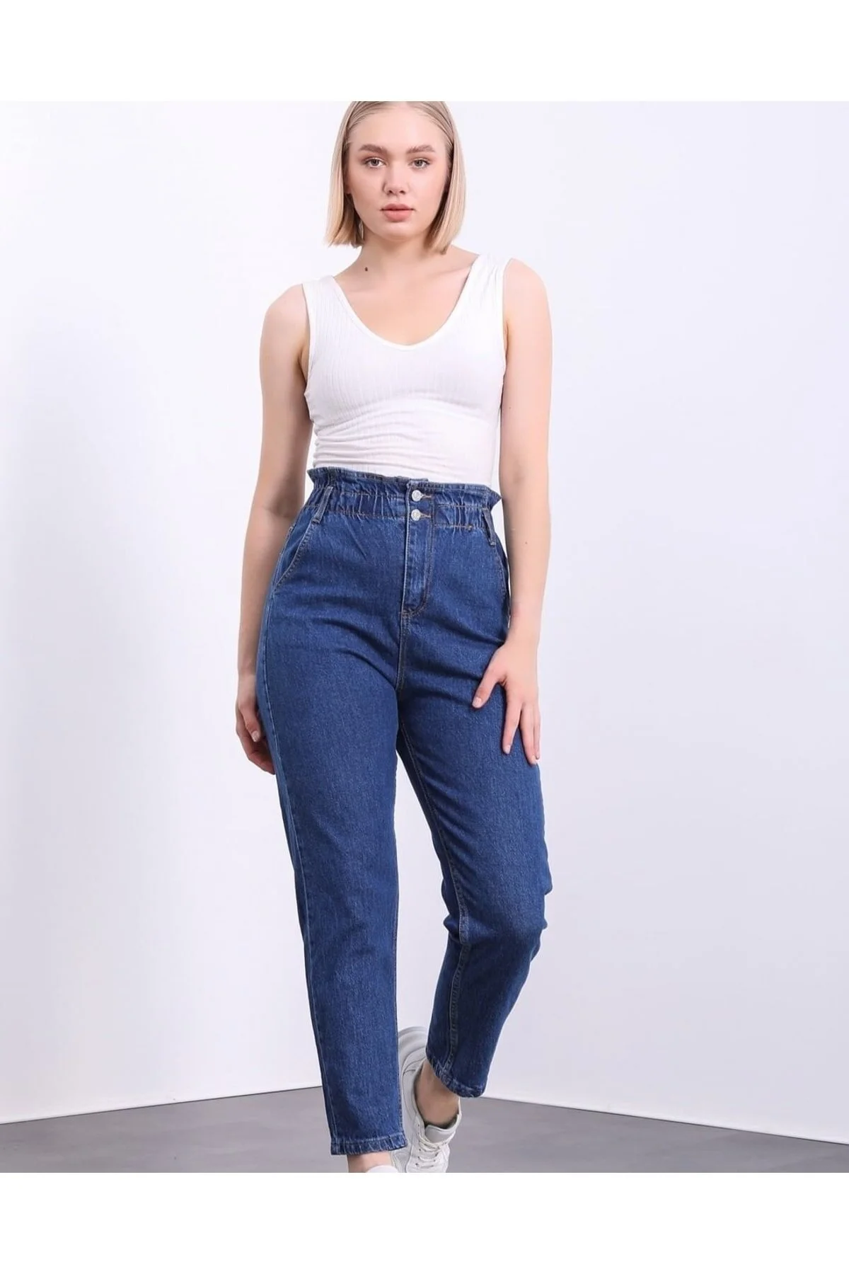 Pantolon - MAVİ / XL